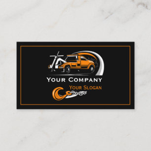 Professional Towing Company, Hauling Service Business Card