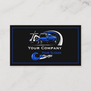 Professional Towing Company, Hauling Service Business Card