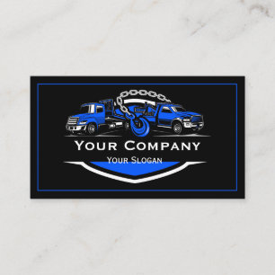 Professional Towing Company, Hauling Service Business Card