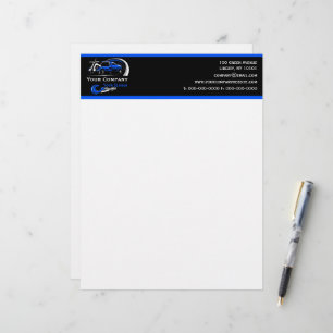 Professional Towing Company, Hauling Service Custom Letterhead