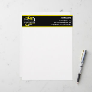 Professional Towing Company, Hauling Service Custom Letterhead