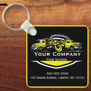Professional Towing Company, Hauling Service Key Ring