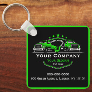 Professional Towing Company, Hauling Service Key Ring