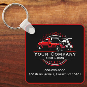 Professional Towing Company, Hauling Service Key Ring