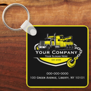 Professional Towing Company, Hauling Service Key Ring