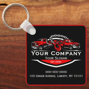 Professional Towing Company, Hauling Service Key Ring