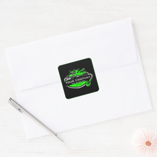 Professional Towing Company, Hauling Service Square Sticker