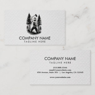 Professional Tree Trimming & Arborist Services     Business Card