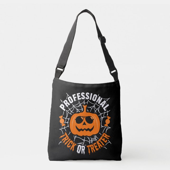 Professional Trick or treater Crossbody Bag (Front)