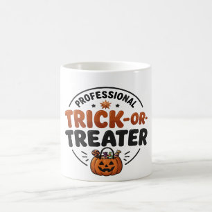 Professional Trick-or-Treater Halloween Coffee Mug