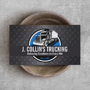 Professional Trucking Business Card