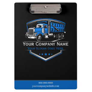 Professional Trucking Hauling Company  Clipboard