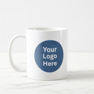 Professional Two-Sided Custom Logo Coffee Mug