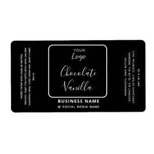 Professional typography black white logo product  