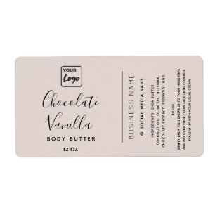 Professional typography cream your logo product