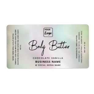 Professional typography holographic logo product