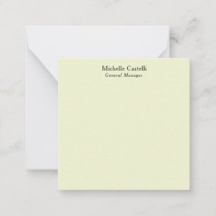 Professional Unique Classical Plain Card