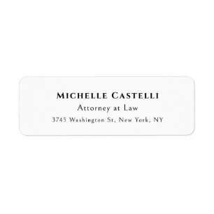 Professional Unique Classical Simple Black & White