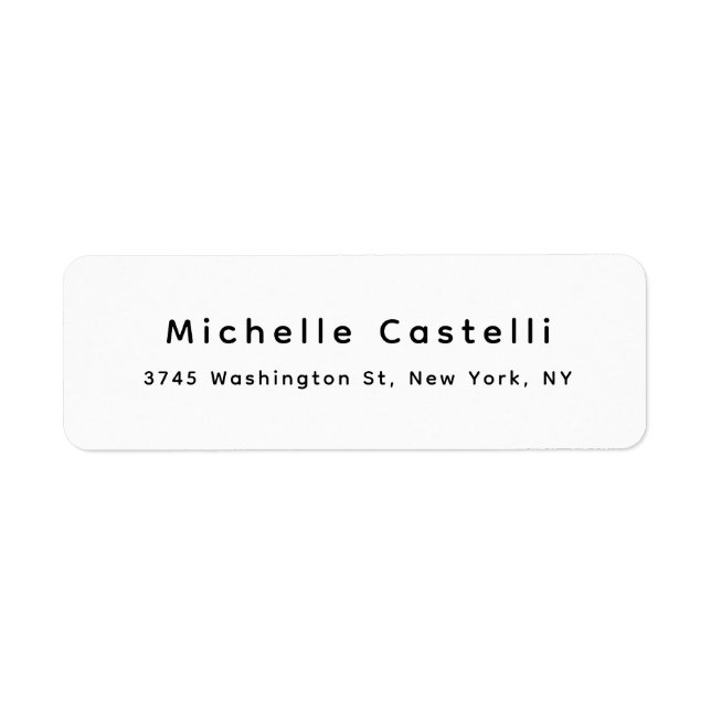 Professional Unique Classical Simple Black & White (Front)