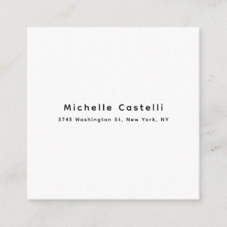 Professional Unique Classical Simple Black & White Enclosure Card