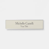 Professional Unique Classical Simple