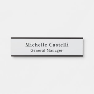 Professional Unique Classical Simple Door Sign