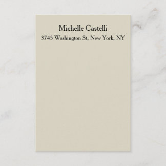 Professional Unique Classical Simple Enclosure Card