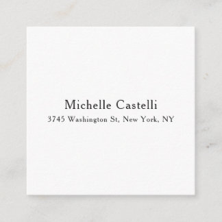 Professional Unique Classical Simple Enclosure Card