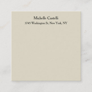 Professional Unique Classical Simple Enclosure Card