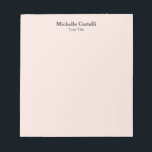 Professional Unique Classical Simple Notepad<br><div class="desc">Easy Editing Tools. Different Types and Sizes,  Color and Font Choices.</div>