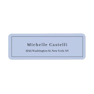 Professional Unique Classical Simple Pale Blue