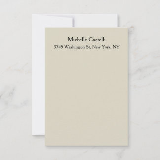Professional Unique Classical Simple RSVP Card