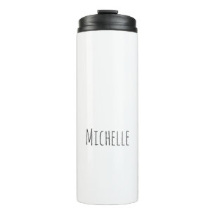 Professional Unique Classical Simple Your Name Thermal Tumbler
