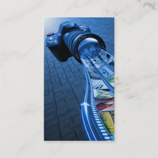 professional unique photographer business card tem