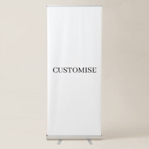 Professional Vertical Retractable Banner