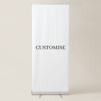 Professional Vertical Retractable Banner