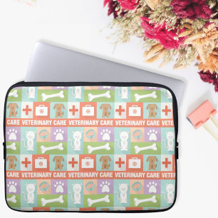 Professional Veterinarian Iconic Designed Laptop Sleeve