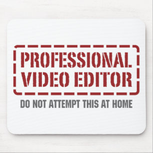 Professional Video Editor Mouse Mat