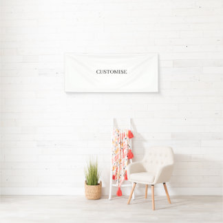 Professional Vinyl Banner, 2.5' x 6 Banner