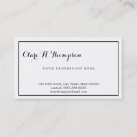 professional white & modern
