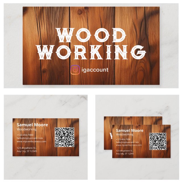 Professional Woodworking Templates Business Card (Professional Woodworking Templates Business Card
)