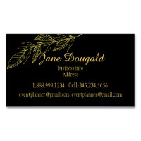 Professional yet Elegant Classic Black Gold Nature