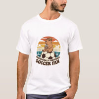 Professionally Unbothered Capybara Soccer Fan