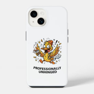Professionally Unhinged Duck Phone Case