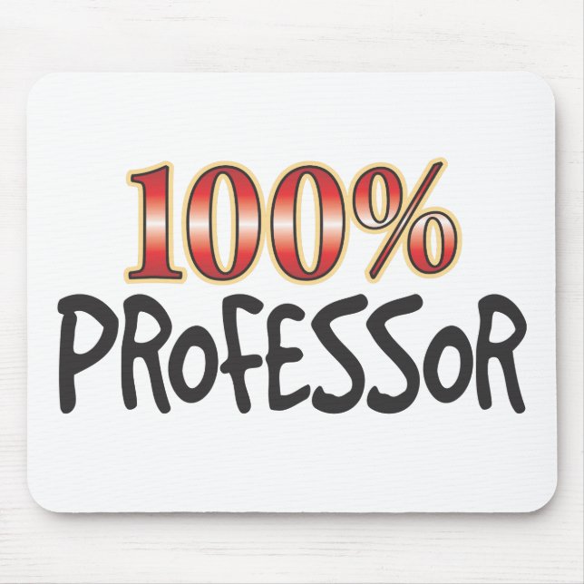 Professor 100 Percent Mouse Mat (Front)