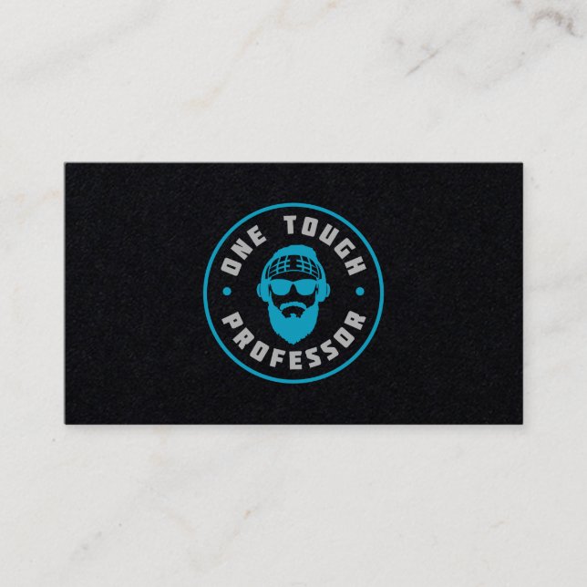 Professor A One Tough Business Card (Front)