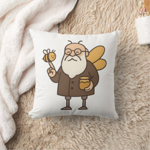 Professor Bumble Kids Pillow