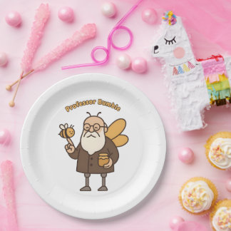 Professor Bumble Party Plates