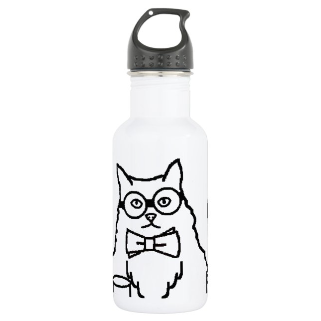 Professor Cat 532 Ml Water Bottle (Front)