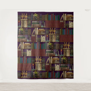 Professor Darksage's Library ~ Wizard Room Tapestry